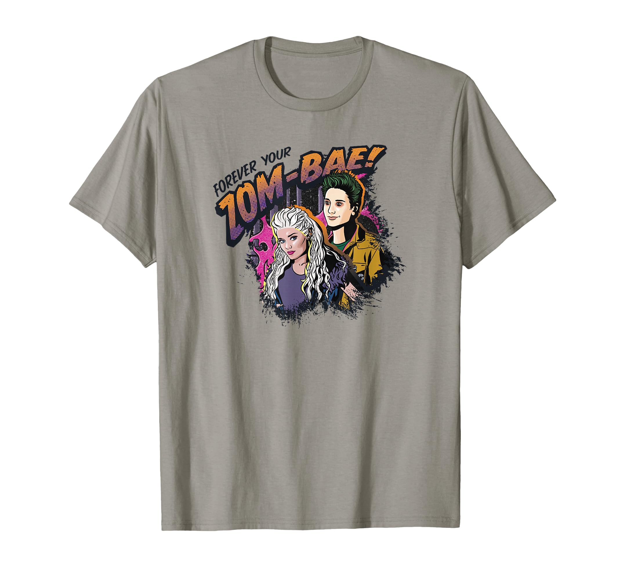 T-shirt Disney Zombies 3 vêtement coton anti-irritation ado