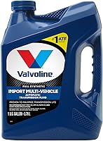 Valvoline Import Multi-Vehicle Full Synthetic ATF Transmission Fluid 1 Gallon - For Toyota, Honda, Nissan, BMW & More