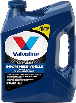 Valvoline Import Multi-Vehicle (ATF) Full Synthetic Automatic Transmission Fluid 1 GA, Case of 3