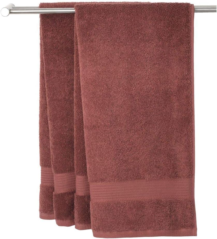 Pre-Shrunk Pre-Washed Softened Organic Hemp Terry Cloth Towel, 500 GSM (Plum, Bath Towel Large, 27x55)