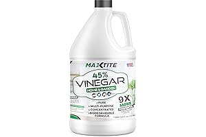 MaxTite 45% Pure Vinegar: Your Prime Pantry Solution for Versatile Cleaning