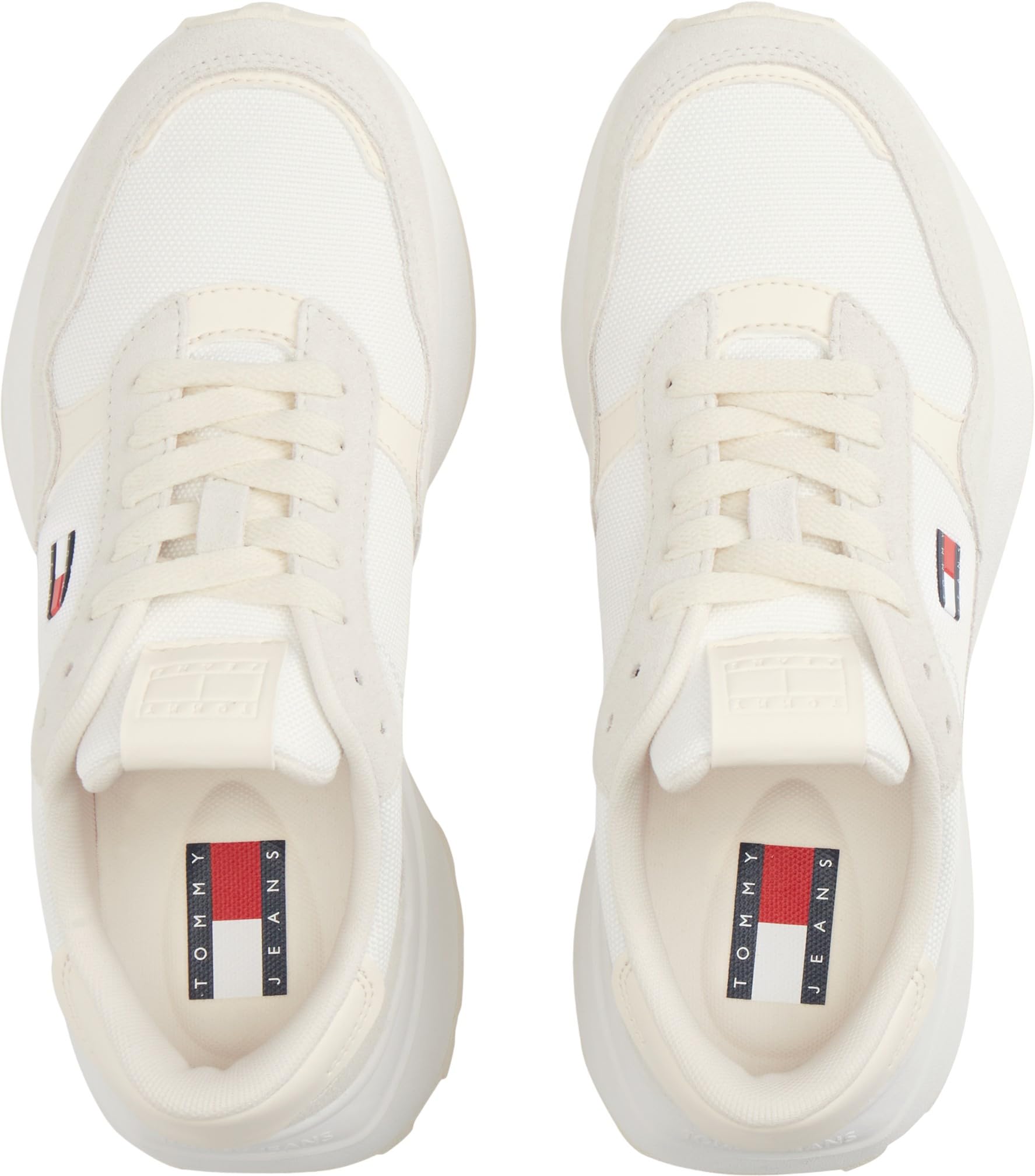 Tommy Jeans Damen Modern Runner Mix En0en03100 Low Top