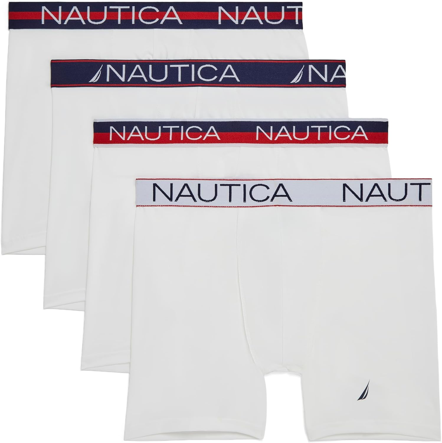 Nautica Men's 4 Pack Limited Edition Micro Stretch Boxer Briefs