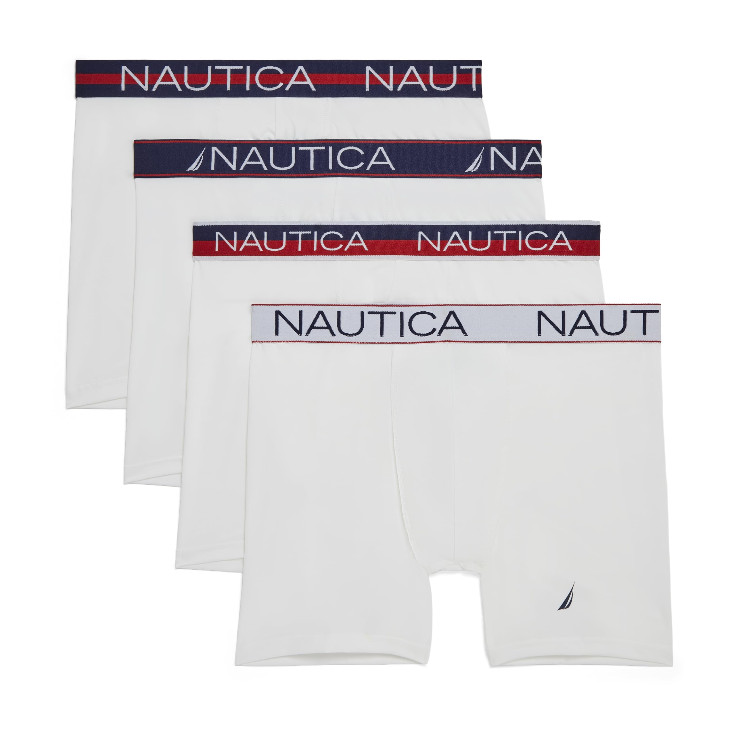 nautica Men's 4 Pack Limited Edition Micro Stretch Boxer Briefs-picture-22