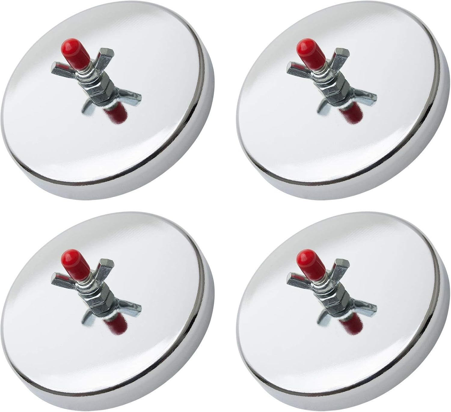 Mytee Products Mytee Product (4 Pack) Magnetic Flag Holder Truck Trailer Pilot Car Wide Oversize Load Safety w/Foam Pads