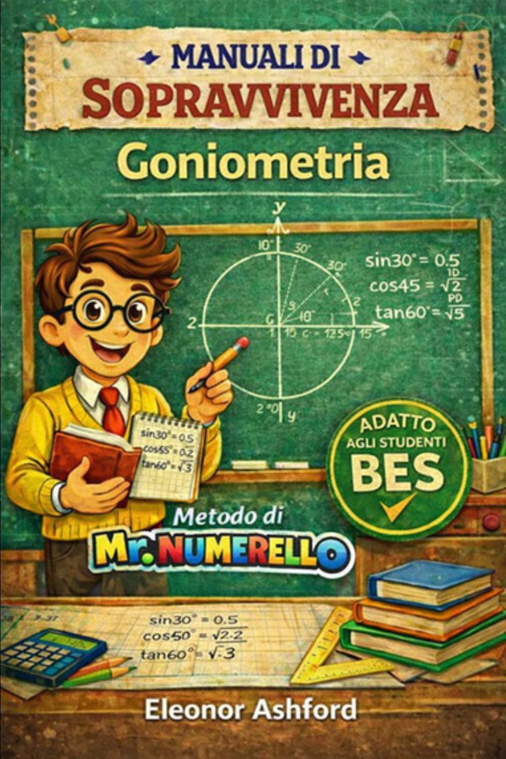 Goniometria: Manuali di Sopravvivenza - Metodo di Mr Numerello (Manuali di Sopravvivenza di Mr Numerello - Capire senza tutor)