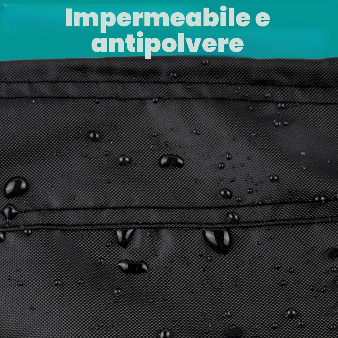 Copertura per Tavoli da Ping pong con Fibbie Antivento, per Tavolo da Ping Pong Impermeabile per Esterni e Interni,185 x 70 x 165cm