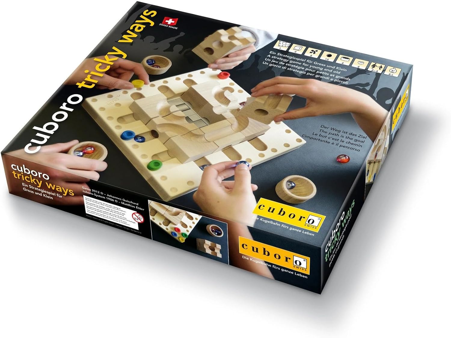 cuboro tricky ways The Journey is the Goal Board Game Amazon.co.uk