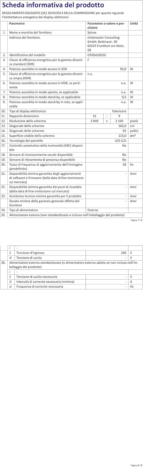SYLVOX TV da esterno 1000 nits 65 pollici Impermeabile IP55, TV Android intelligente 4K UHD, HDR 10, Televisione Dolby Audio, Ricerca vocale, DTVATV, DVB-T/C/T2/S/S2 Chromecast, Deck pro 2024 SYLVOX TV da esterno 1000 nits 65 pollici Impermeabile IP55, TV Android intelligente 4K UHD, HDR 10, Televisione Dolby Audio, Ricerca vocale, DTVATV, DVB-T/C/T2/S/S2 Chromecast, Deck pro 2024
