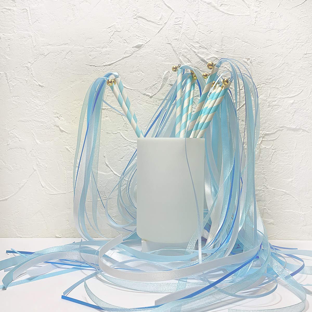 リボンワンズ Amazon.co.jp: パーティーメイド リボンワンズ （ブルー） 10本セット