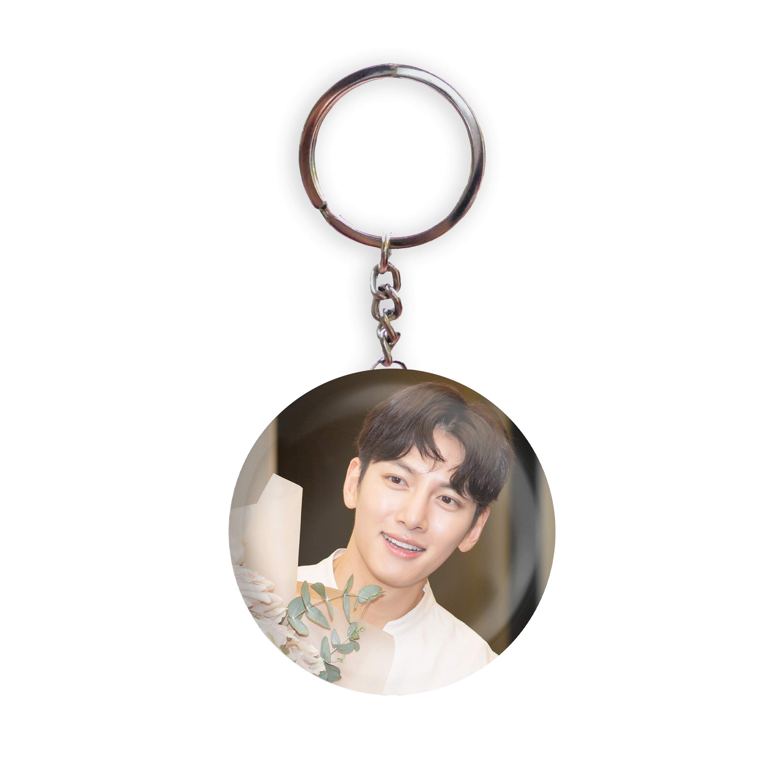 HOLAKeychains Blue color Handmade Bottle Opener K-Drama Actor Hyun Bin Glossy Finish Design Pack of 1