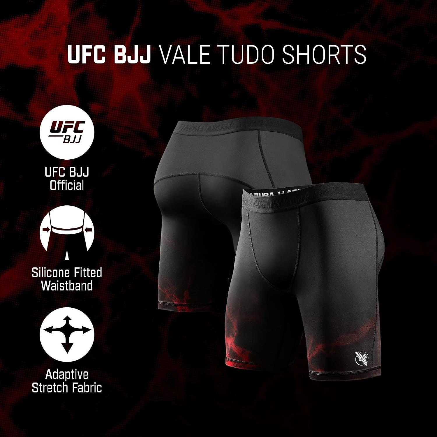 Hayabusa Men's UFC BJJ Vale Tudo Shorts