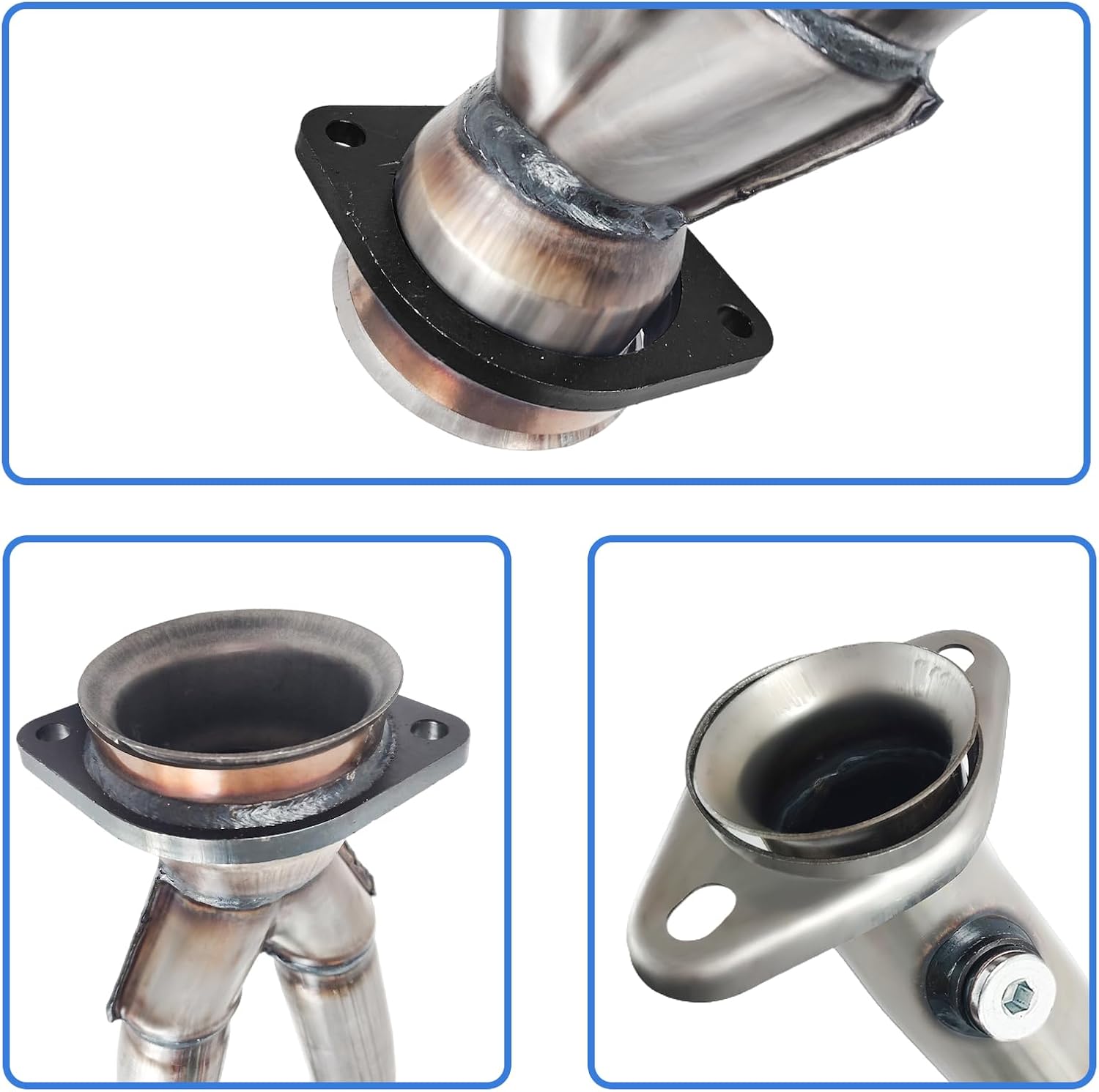 Catalytic Converter Compatible with 2015 2016 2017 2018 2019 Ford Transit 150/250/350 3.7L V6 Catalytic Convertor High Performance (EPA Compliant)