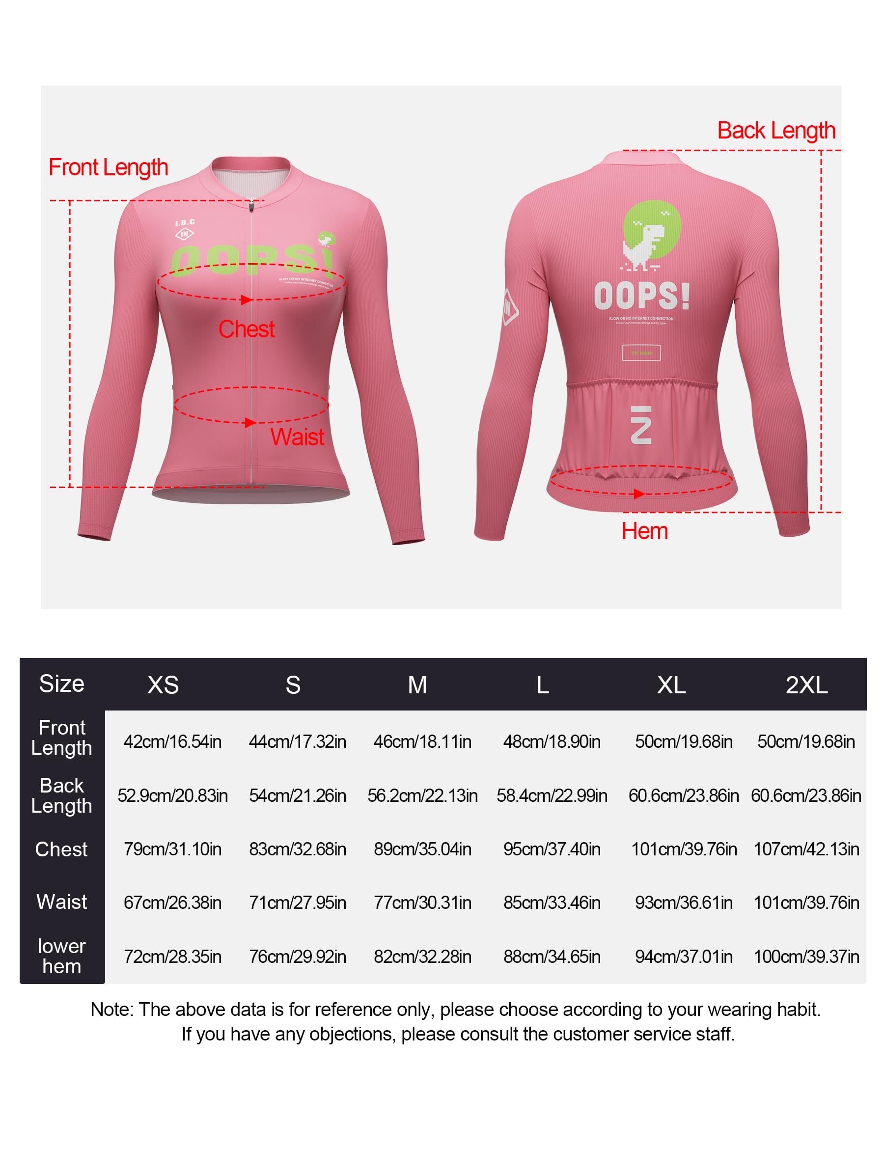 INBIKE Maillot Cyclisme Femme Manches Longues Jersey Velo VTT Extensible Respirant Séchage Rapide