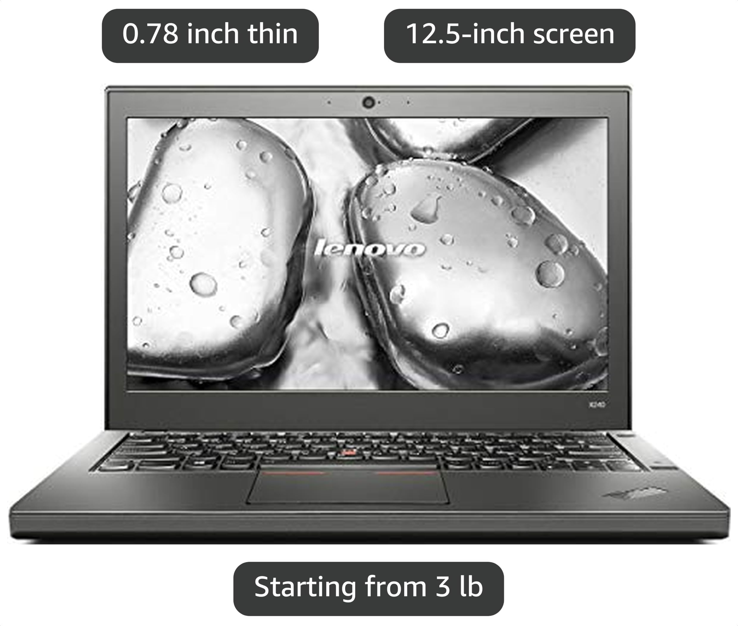 Amazon.com: Lenovo ThinkPad X240 12.5-Inch Laptop (20AL008YUS