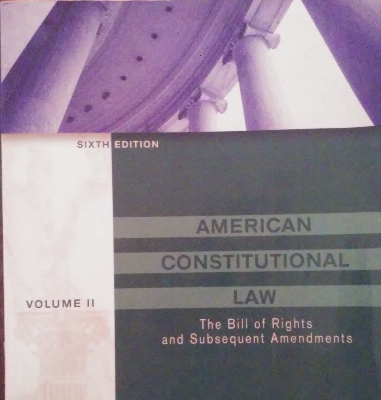 American Constitutional Law: Bill of Rights and Sub-Amendments: 2 Paperback – 1 Dec. 2002