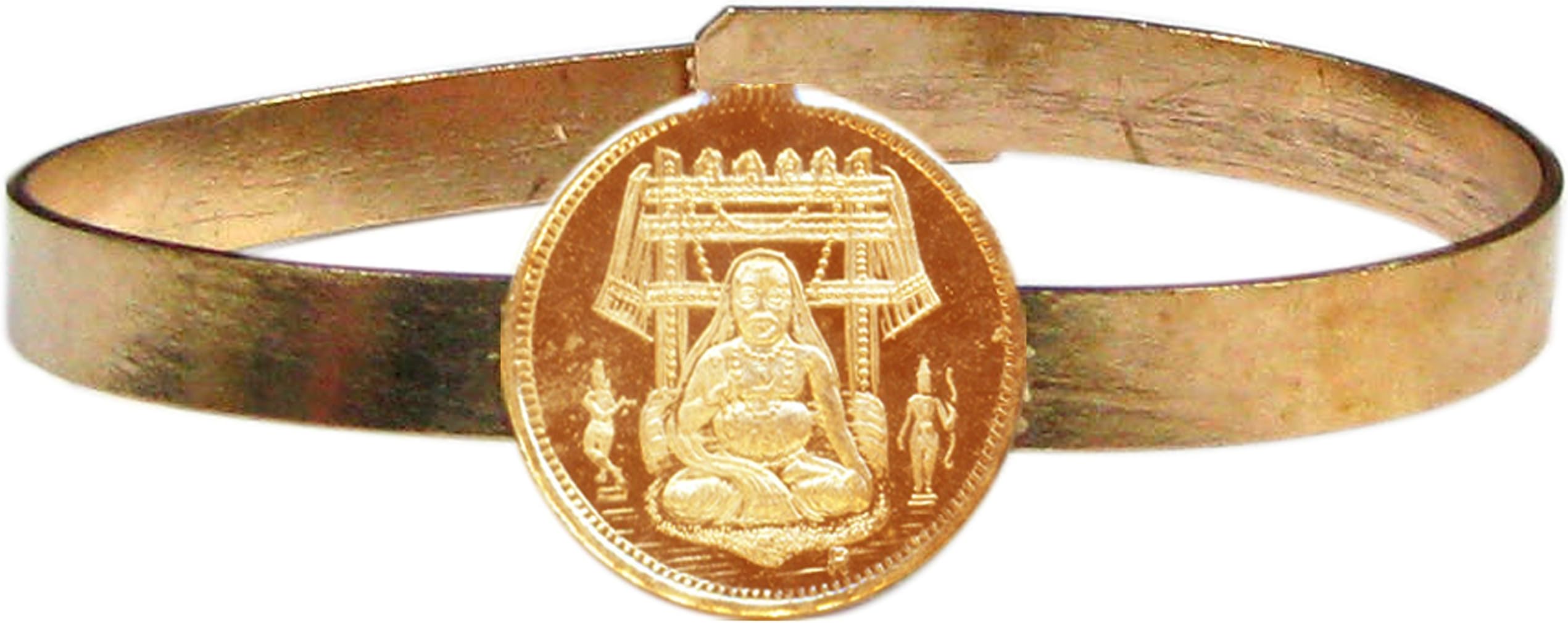 Bangle - Raghavendra Swamy Copper Kangan Kankanam Kaapu Bracelet Wristlet