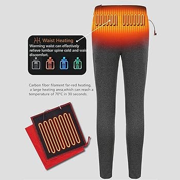 SINOPHANT Legging Polaire Femme Legging Chaud Femme Hiver Thermique Pantalon Taille Haute Élastiques Pour Le Sport Noir S-M