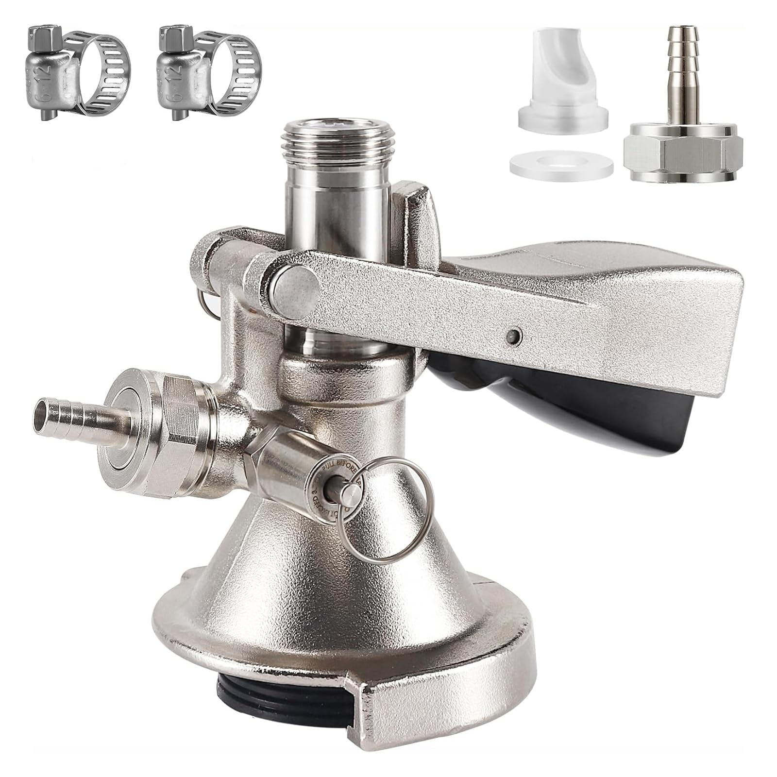 Coupleur de fût A System Slider avec sonde inox pour bar et maison