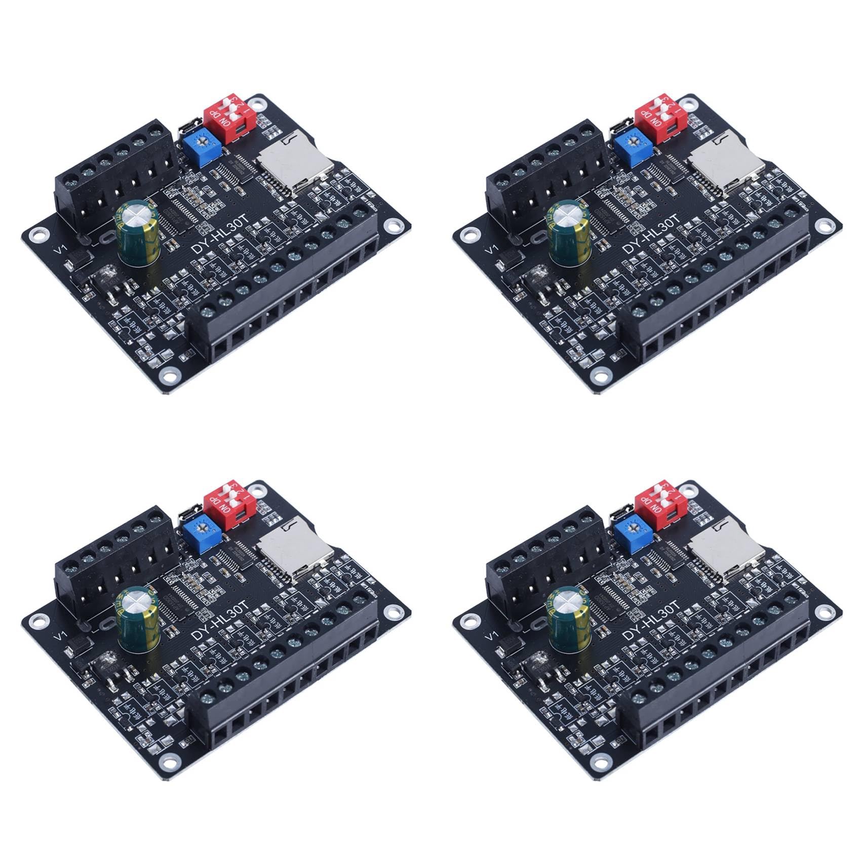 MP3-Sprachwiedergabe- mit 9 Triggern, 4x30W Verstärker DC12V