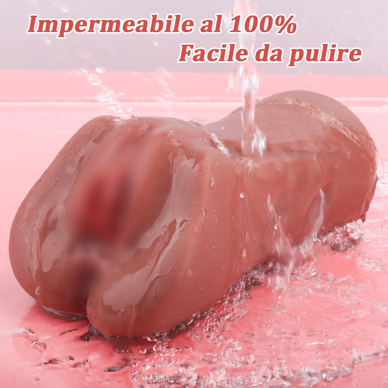 742G 3IN1 Realistico Masturbatore Uomo, Sex Toys Realistico Masturbarsi con 3D Vagina Finta Anale Pompino Giocattolo Del Sesso per Gli Uomini, Sexy Shop Hot Oggetti Sex Toysper per Uomini Sex Toy Uomo