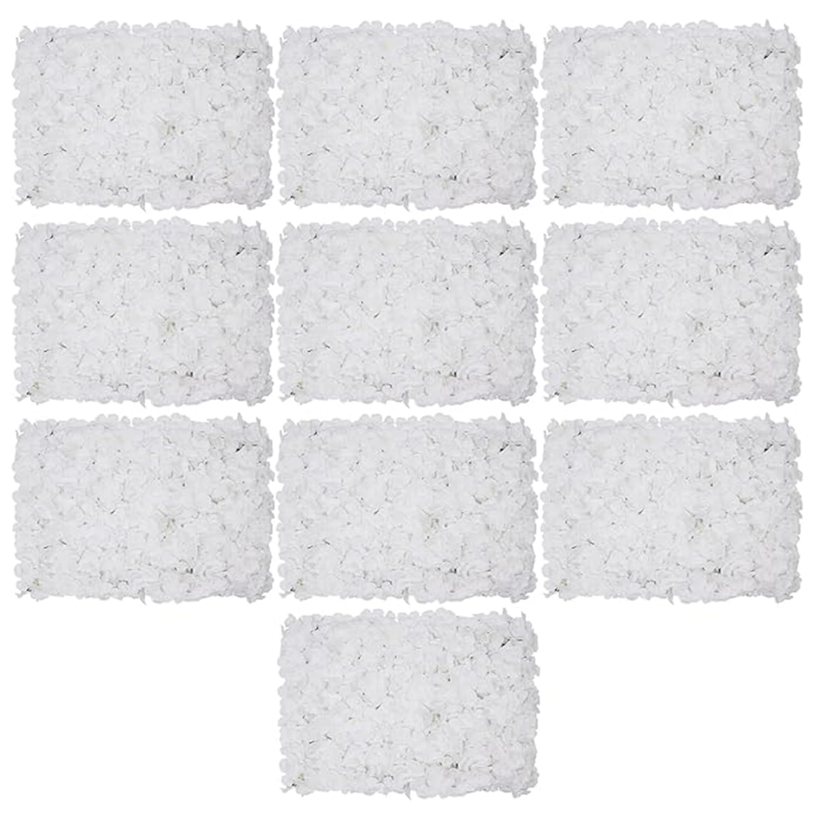 Mur de fleurs artificielles occultant pour balcon et terrasse