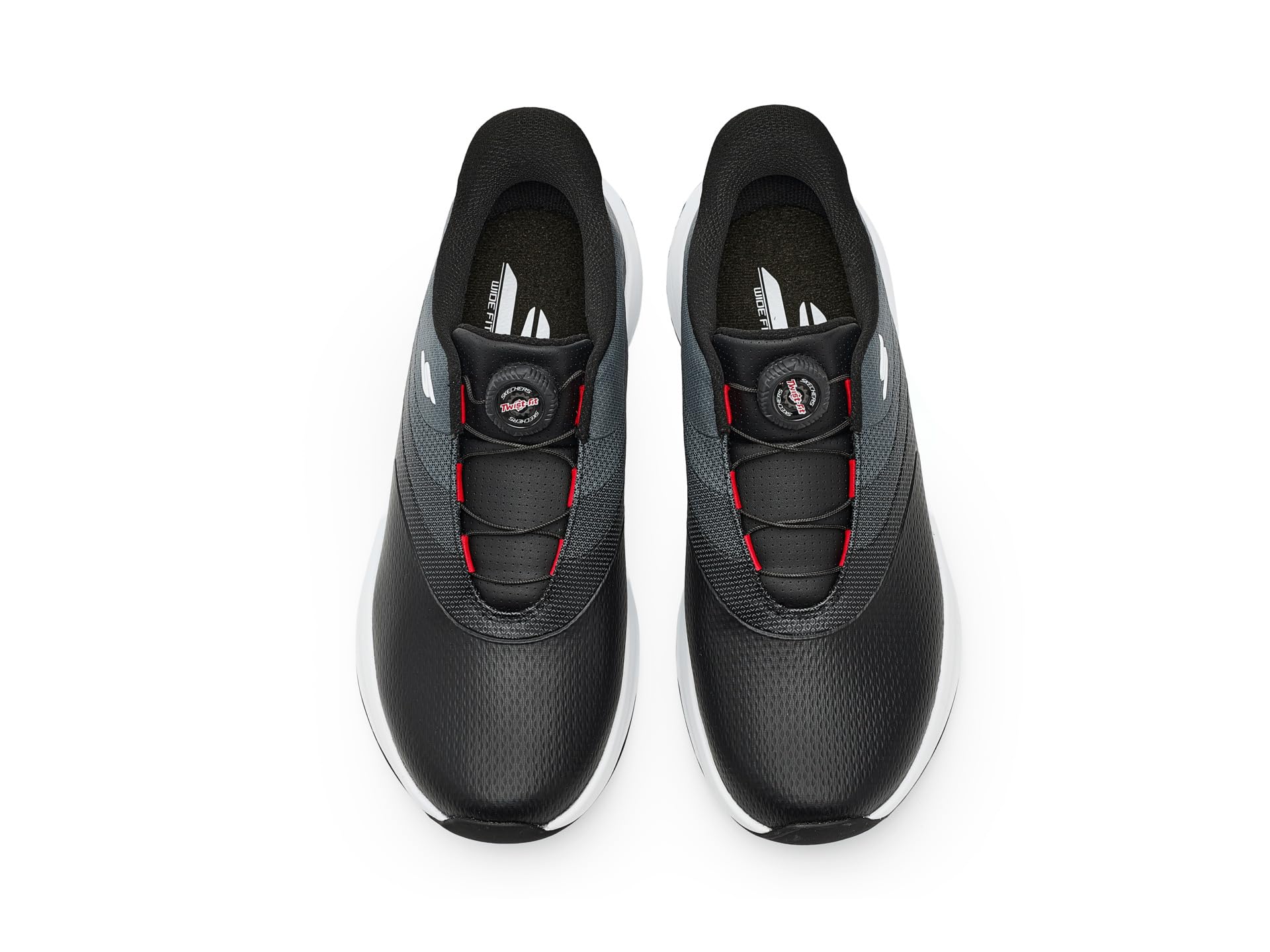 Skechers Flow SL Twist Fit Hombre Slipins Golf Zapatillas Impermeables