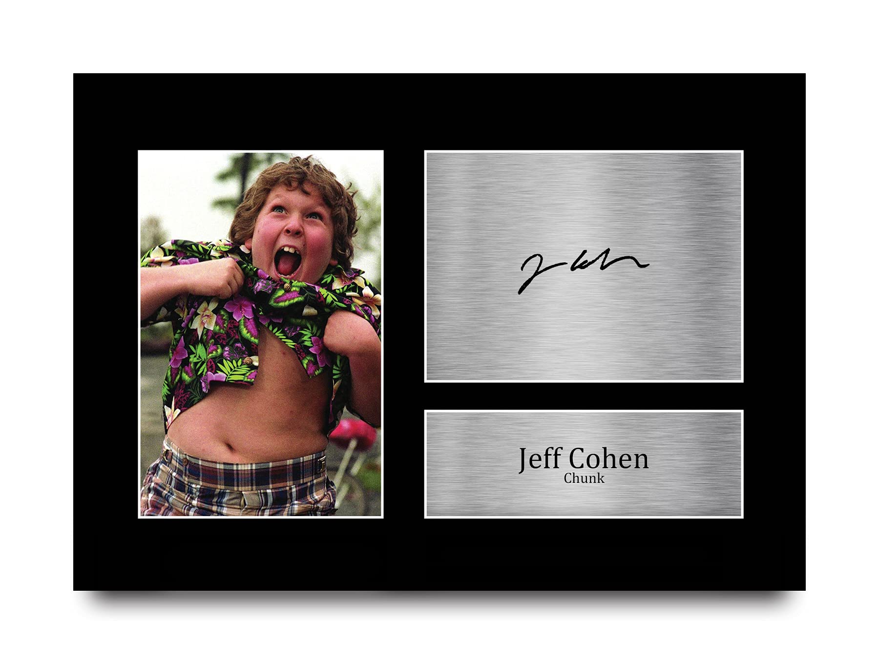 HWC Trading A4 Jeff Cohen The Goonies Chunk Gifts Movie Fan Signed Photo  Display : Amazon.com.be: Everything Else