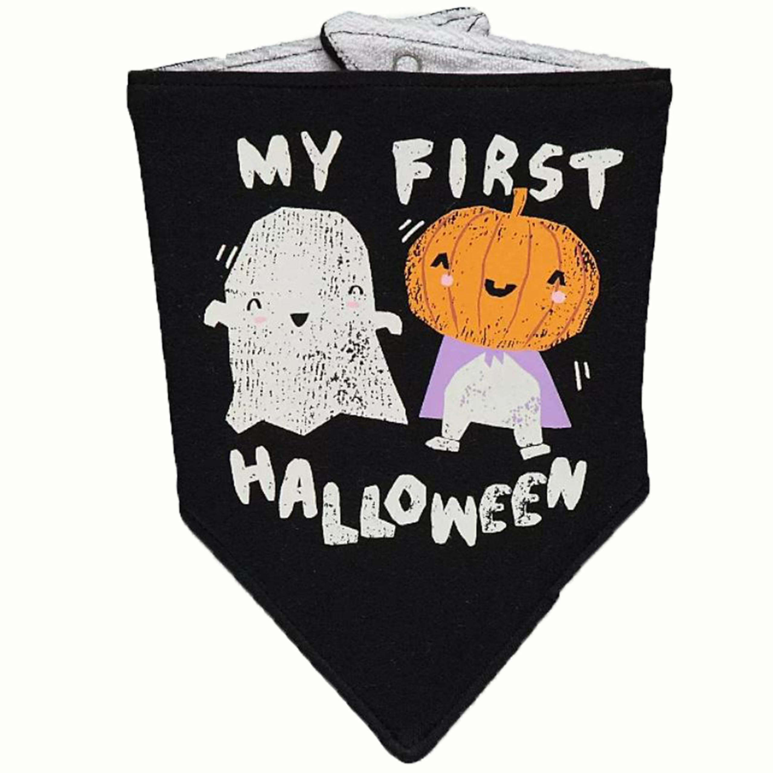 My First Halloween Baby Bibs 0-6 Months Newborn Boy Girl Pumpkin Feeding Dribble Bib For Weaning 0-3 Months