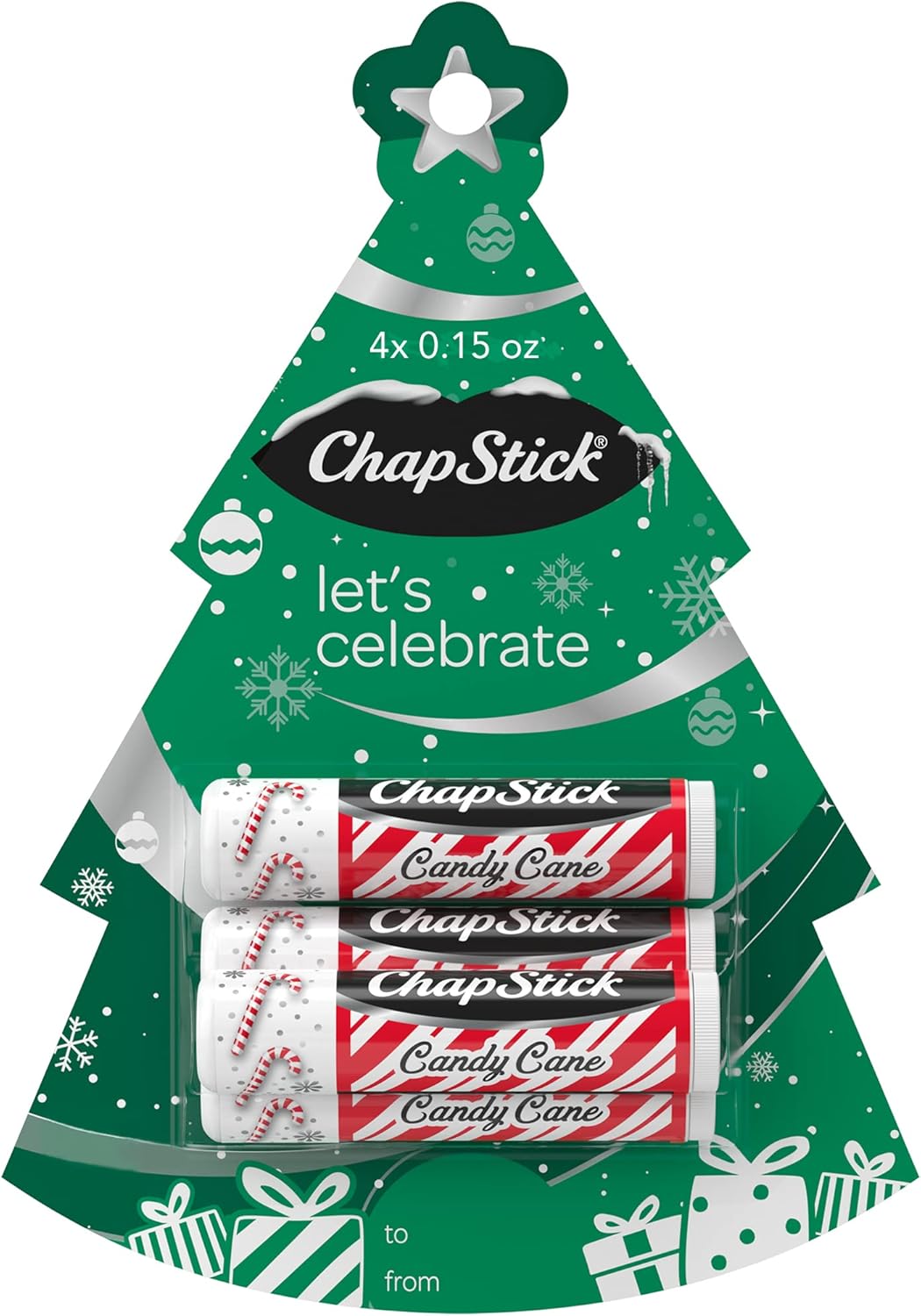 ChapStick Bulk Lip Balm, Holiday Variety 3-Packs x 6 (18 Sticks) – Candy Cane, Sugar Cookie, and Pumpkin Pie Flavored Lip Moisturizers, Stocking Stuffers, 0.15 Oz Ea
