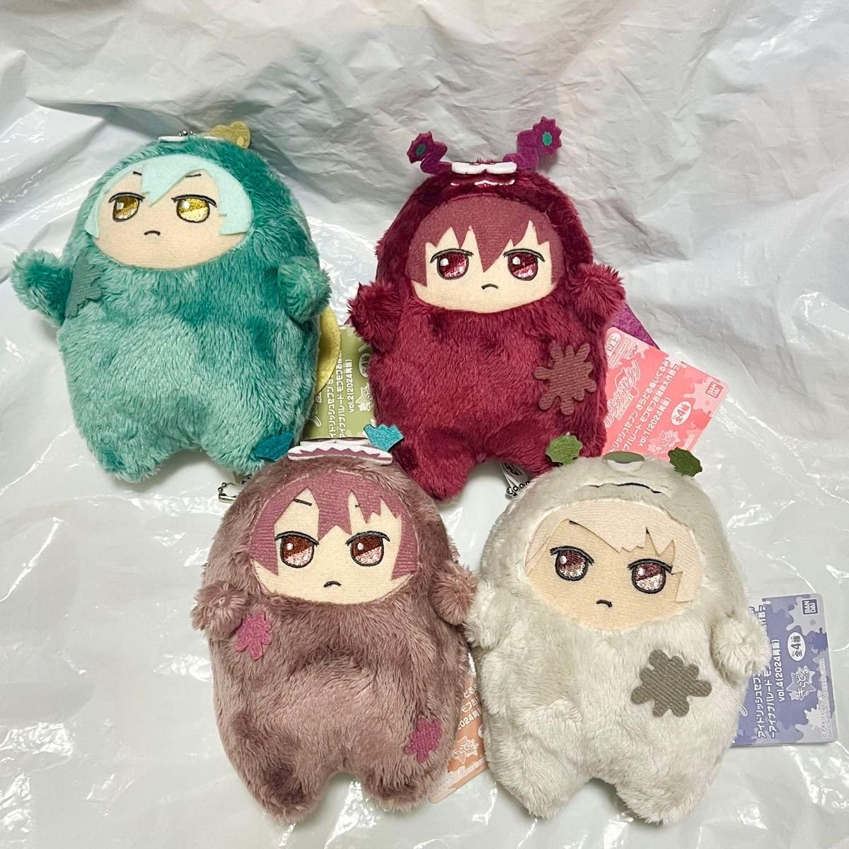 アイドリッシュセブン アイナナ モンぬい ぬいぐるみ ズール 4種 アイドリッシュセブン アイナナ モンぬい ぬいぐるみ ズール 4種