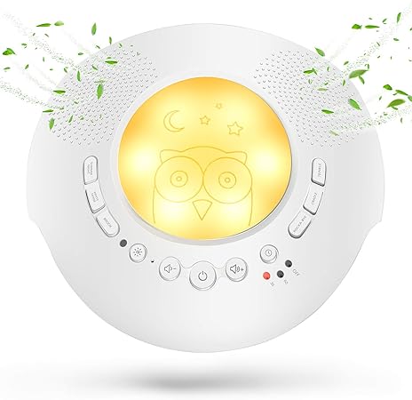 寝かしつけ用おもちゃ 雰囲気作り ベッドサイドランプ ホワイトノイズプレーヤー すやすやメロディ ナイトライト 電球色と6音楽 明るさ調整可 タイマー付き 赤ちゃん ベビー プレゼント 祝日に最適 ホワイト 寝かしつけ用おもちゃ おもちゃ