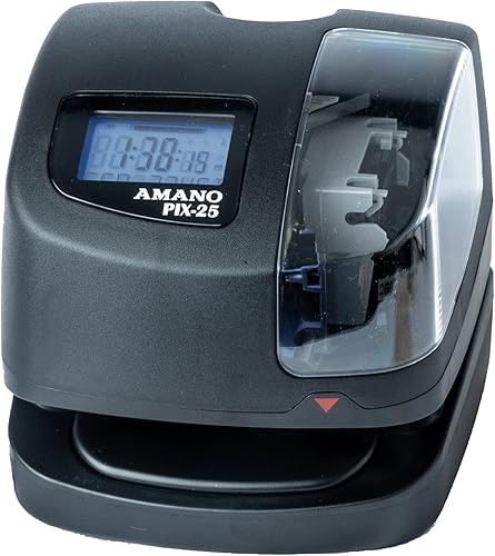 Amano Reloj digital atómico PIX-25