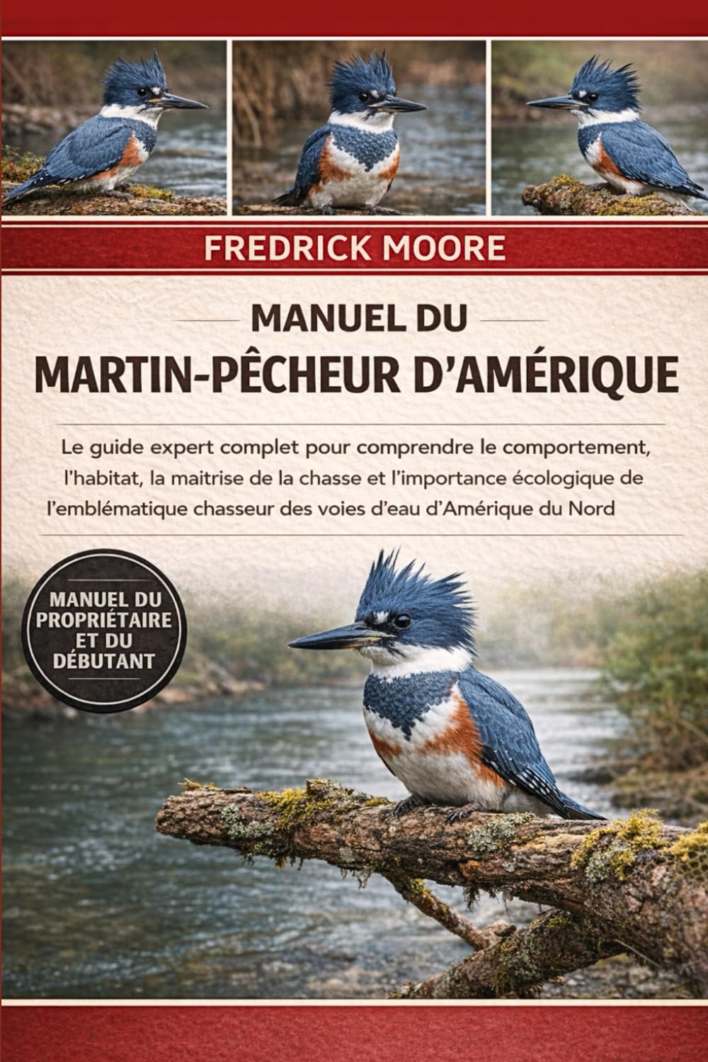 MANUEL DU MARTIN-PÊCHEUR D’AMÉRIQUE: Le guide expert complet pour comprendre le comportement, l’habitat, la maîtrise de la chasse et l’importance ... chasseur des voies d’eau d’Amérique du Nord