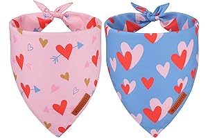 ADOGGYGO Valentine's Day Dog Bandana: The Perfect Festive Treat for Your Furry Valentine