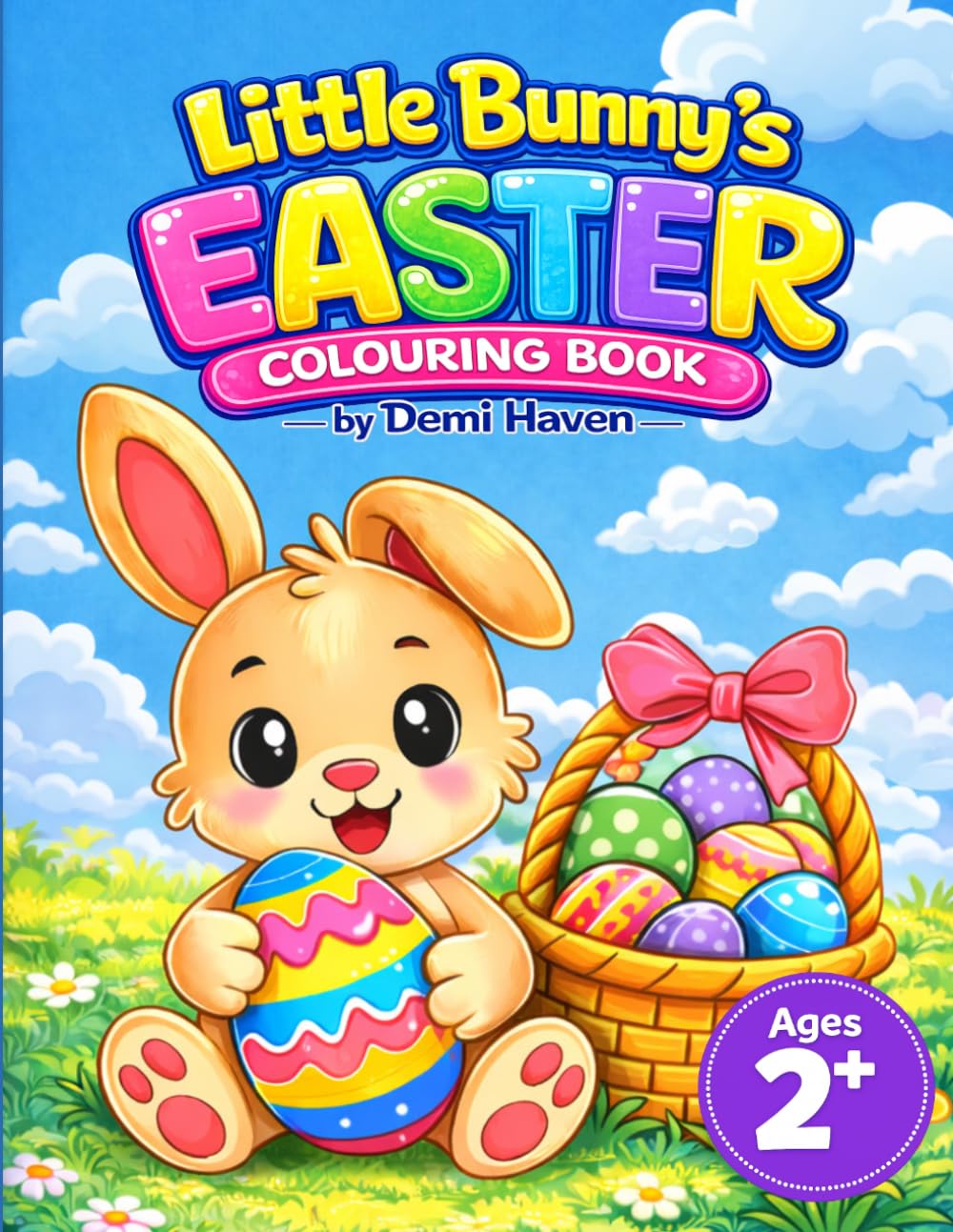 Little Bunny's Easter Colouring Book