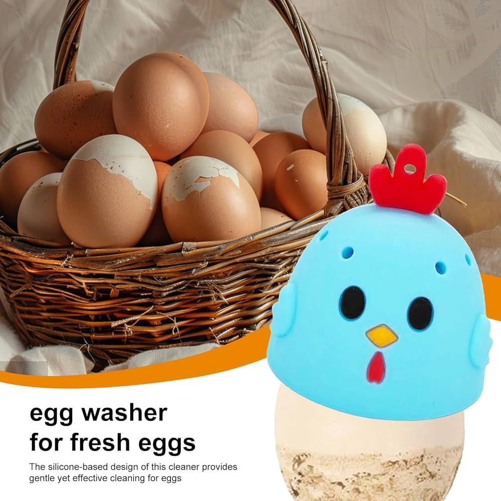 Amazon｜lisutupode シリコン製 卵洗浄器 - 多機能野菜洗い