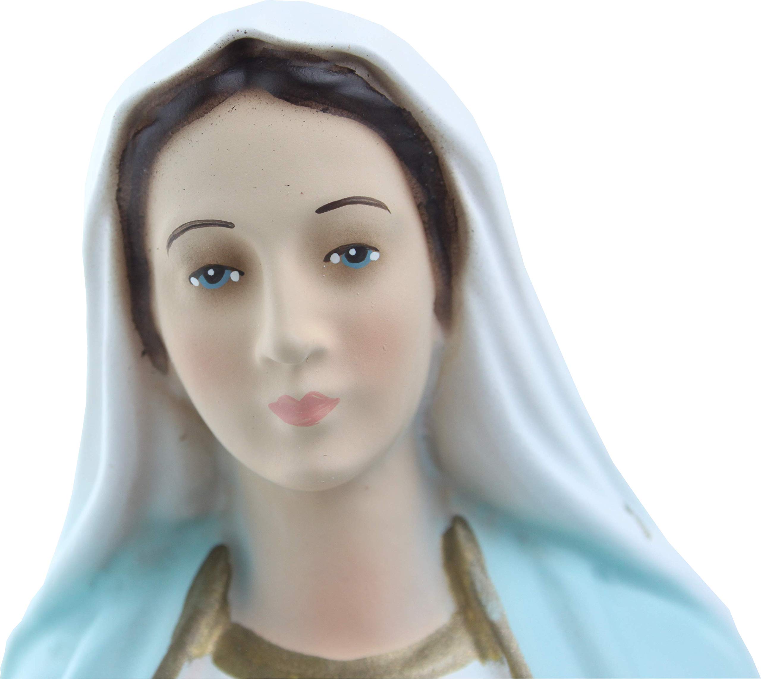 Proposte Religiose Statua Madonna Immacolata o Miracolosa in Resina cm 30 - Made in Italy