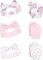 Vista 68 de Hudson Baby Conjunto de diadema de algodón y manoplas para rascar para bebé Unicornio