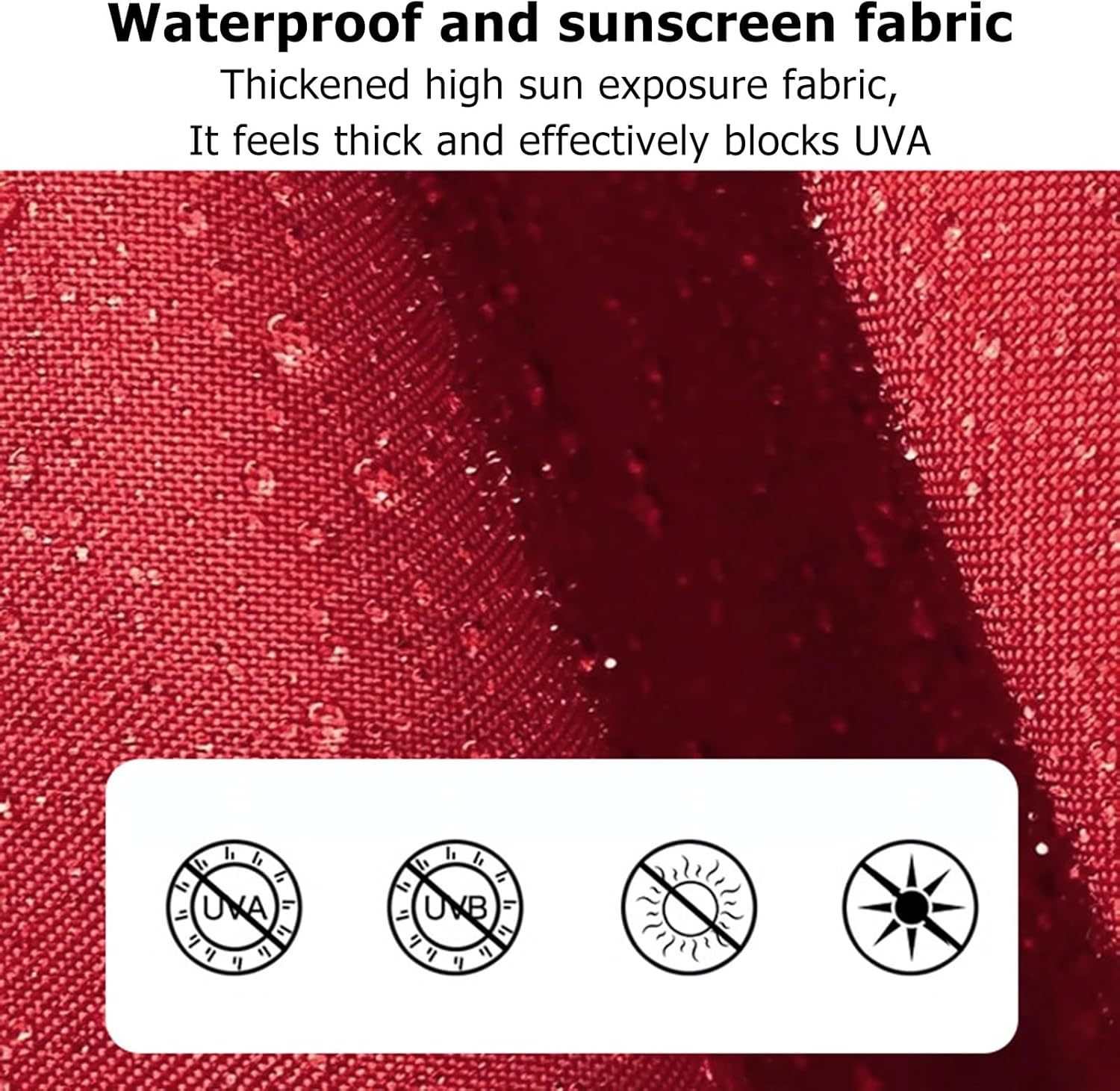 Portable Awning,Retractable Awning Cloth Replacement Waterproof Shade,6.6x5ft Outdoor Patio Awning,Retractable Sun Shade Top Cover,Replacement Many Sizes Fabric,for Deck Balcony Yard(Size:2.45x2.15m/8