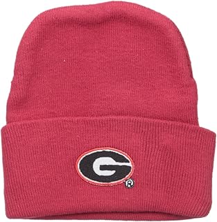 Two Feet Ahead NCAA Georgia Bulldogs Infant Knit Cap, New Born, Red
