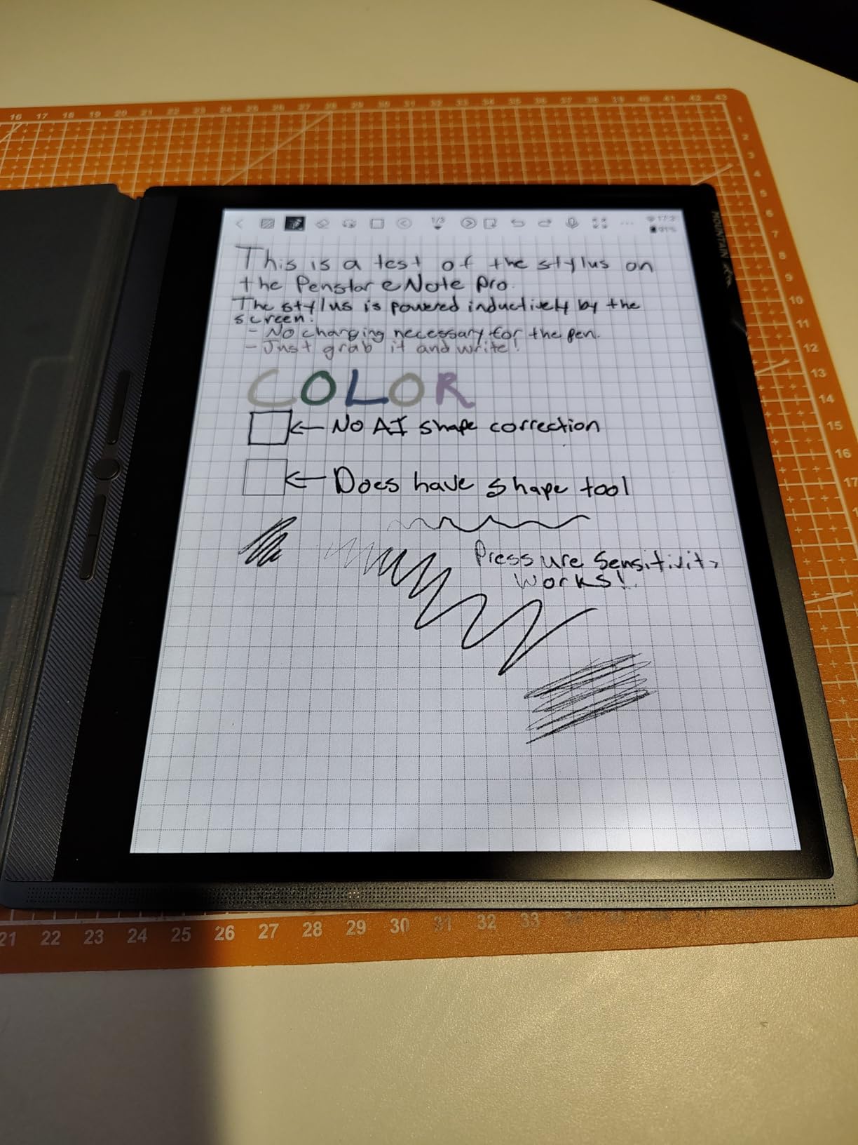 Color E Ink Notebook Penstar eNote Pro 10.3