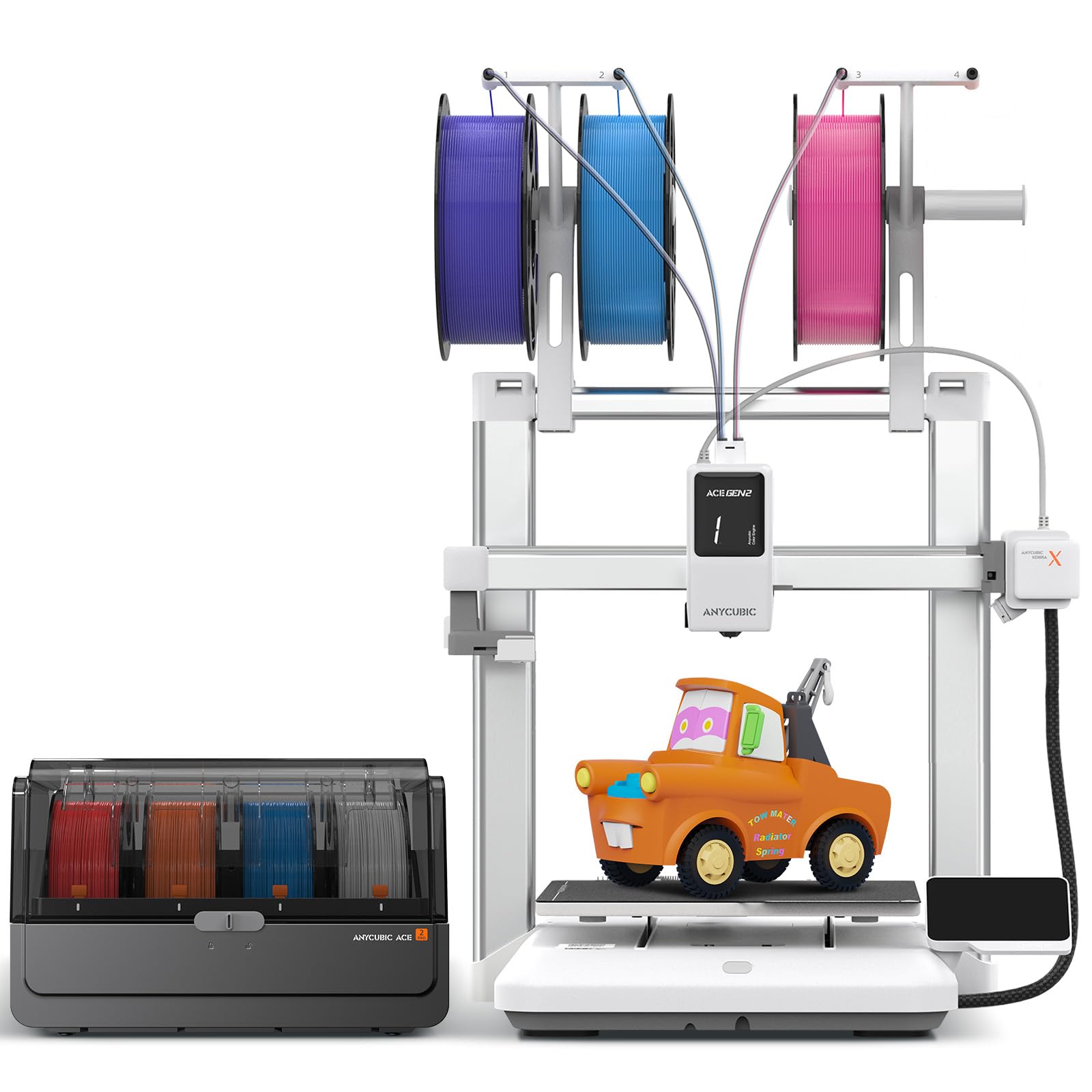 Amazon | Anycubic Kobra X Combo 3Dプリンター、標準7色・最大19色