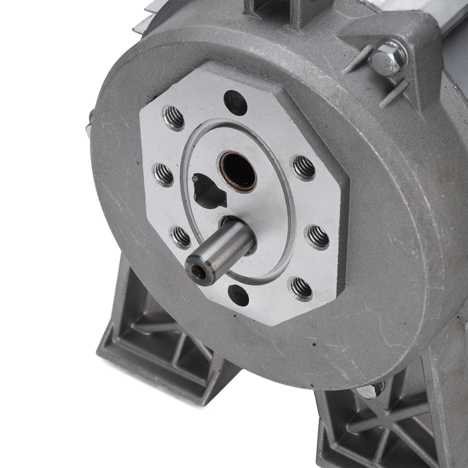 Jeffergarden Silnik do łuparki Elektrycznej o Mocy 1500 W, 2800 obr./min., Wydajny Silnik Zamienny z wytrzymałą obudową aluminiową i płytą końcową ze Stali Odlewanej, do Poziomych (Wtyczka UE 230 V)