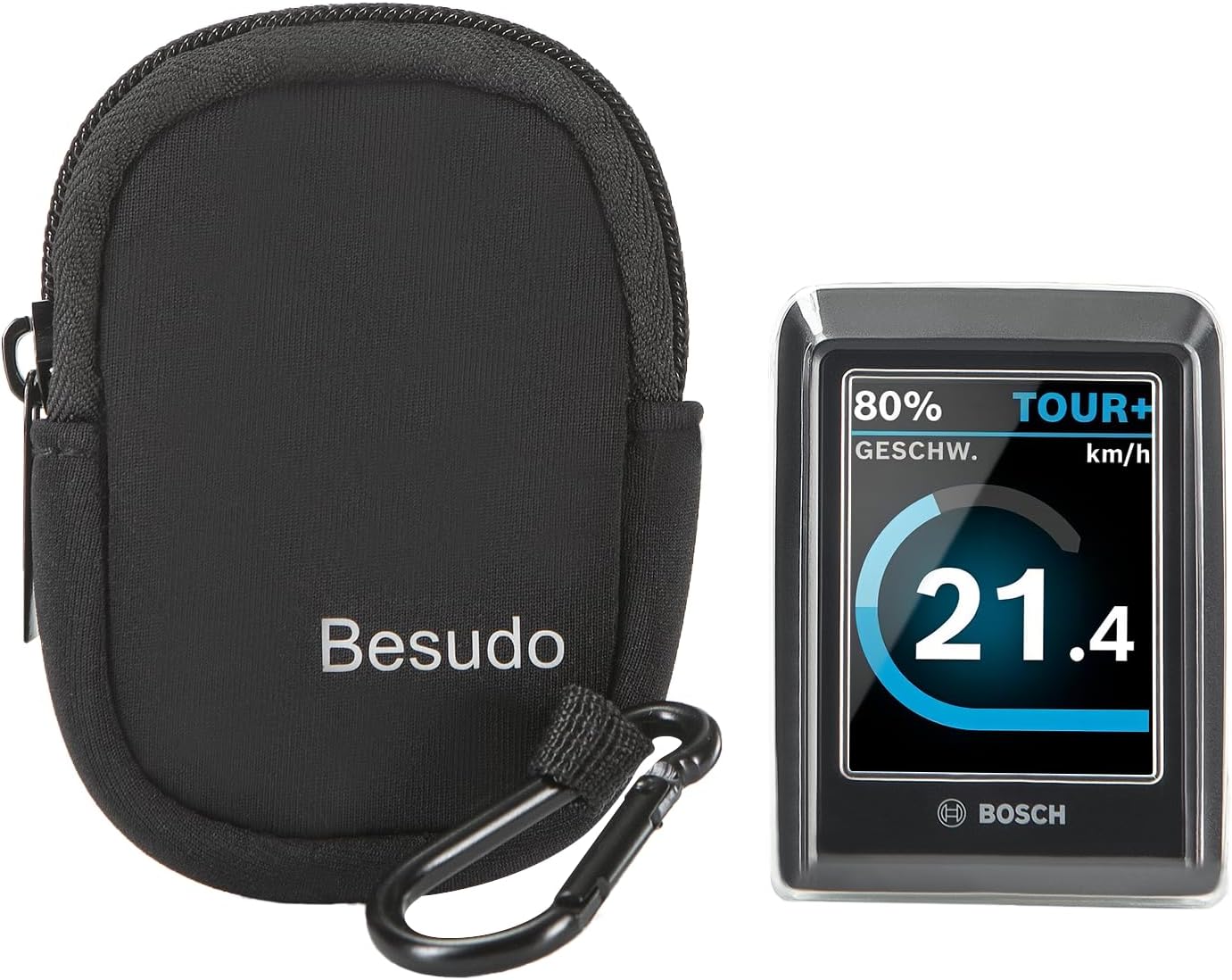 Besudo Custodia Protettiva Per Display Bosch Kiox 300 | Trasparente, Antigraffio E Impermeabile | Per E-Bike - Foto 3