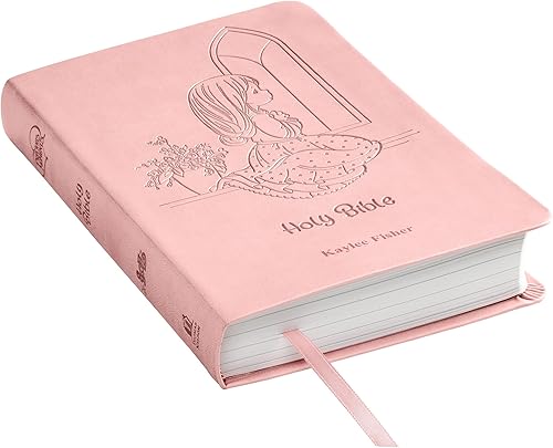 Miniatura 3 de Let's Make Memories Biblia personalizada de momentos preciosos, recuerdo religioso, bautismo, regalo de fe, para niñas, bebés, niños - relleno de