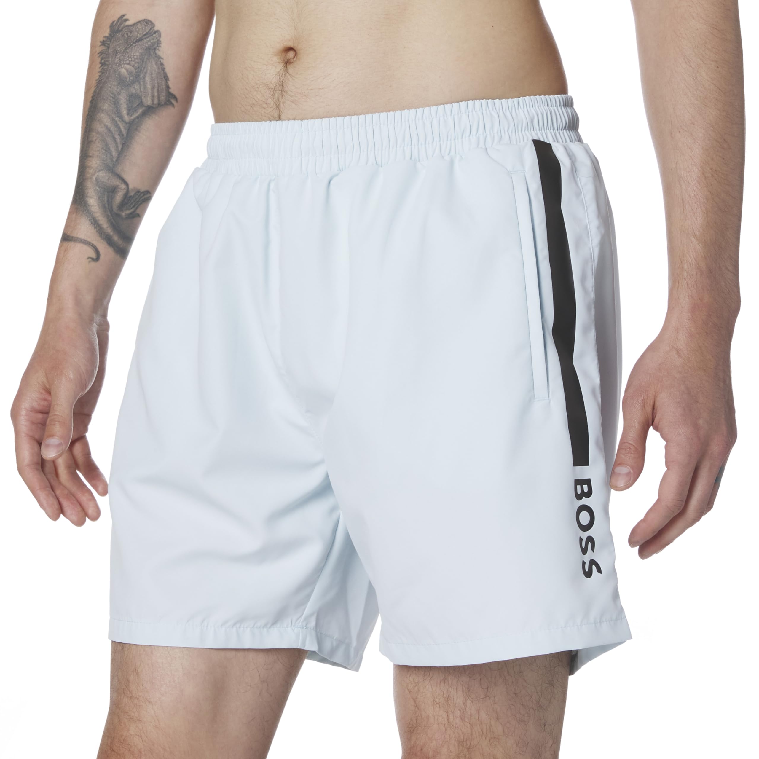 Nordstrom Swim Trunks BOSS Logo Swim Tee On SALE Saks OFF 5TH