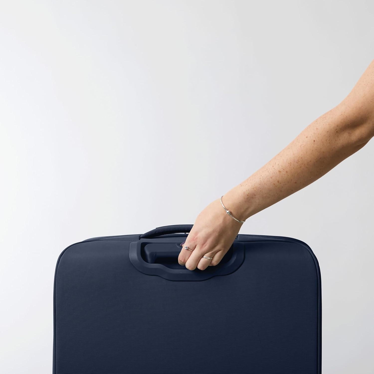 Samsonite Elevation Plus 30-Inch Large Checked Luggage - Expandable Softside Spinner Suitcase - Midnight Blue - Image 6