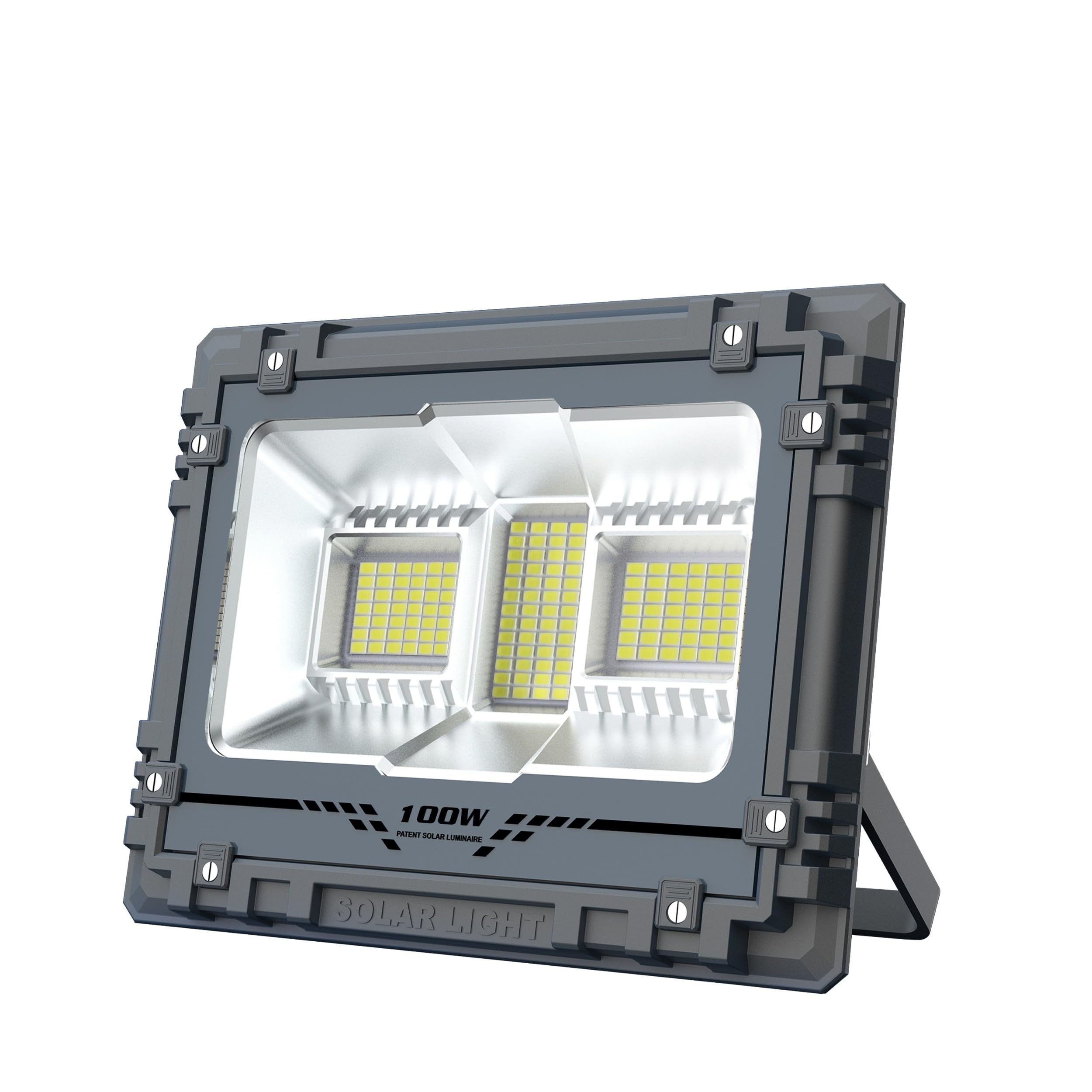 LED 100W Solar Flood Light with Remote Control & Motion Sensor | Aluminium Water Proof Body | 15000 mAh LiFePO4 Battery | 1800 Lumens Brightness | Solar Security Flood Light | 1 Year Warranty-image-36