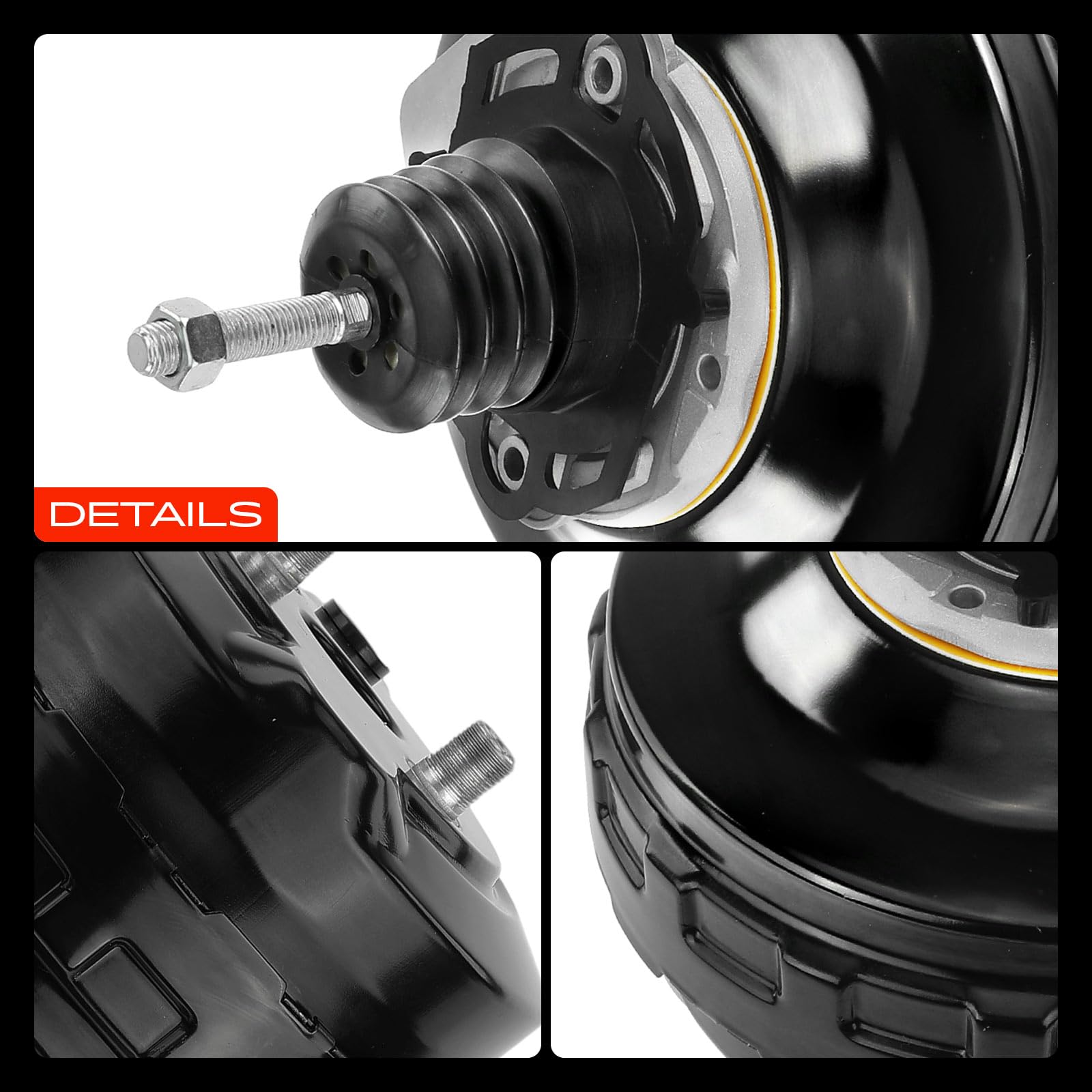 Frankberg Kit de reparación Servofreno Compatible con P.a.s.s.a.t Variante 3B6 A4 Avant 8K5 A6 4B2 4B4 A4 Avant 8E5 A6 Avant 4B5 4B6 Replace# 8E0612107F